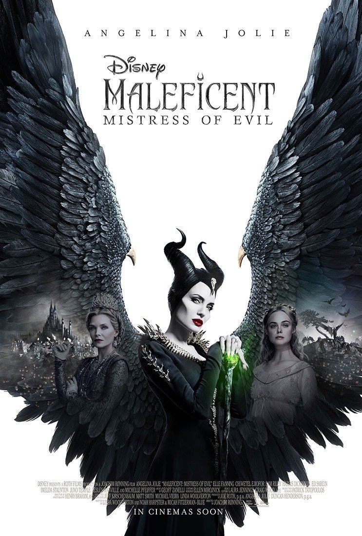 La locandina internazionale di Maleficent - Signora del Male