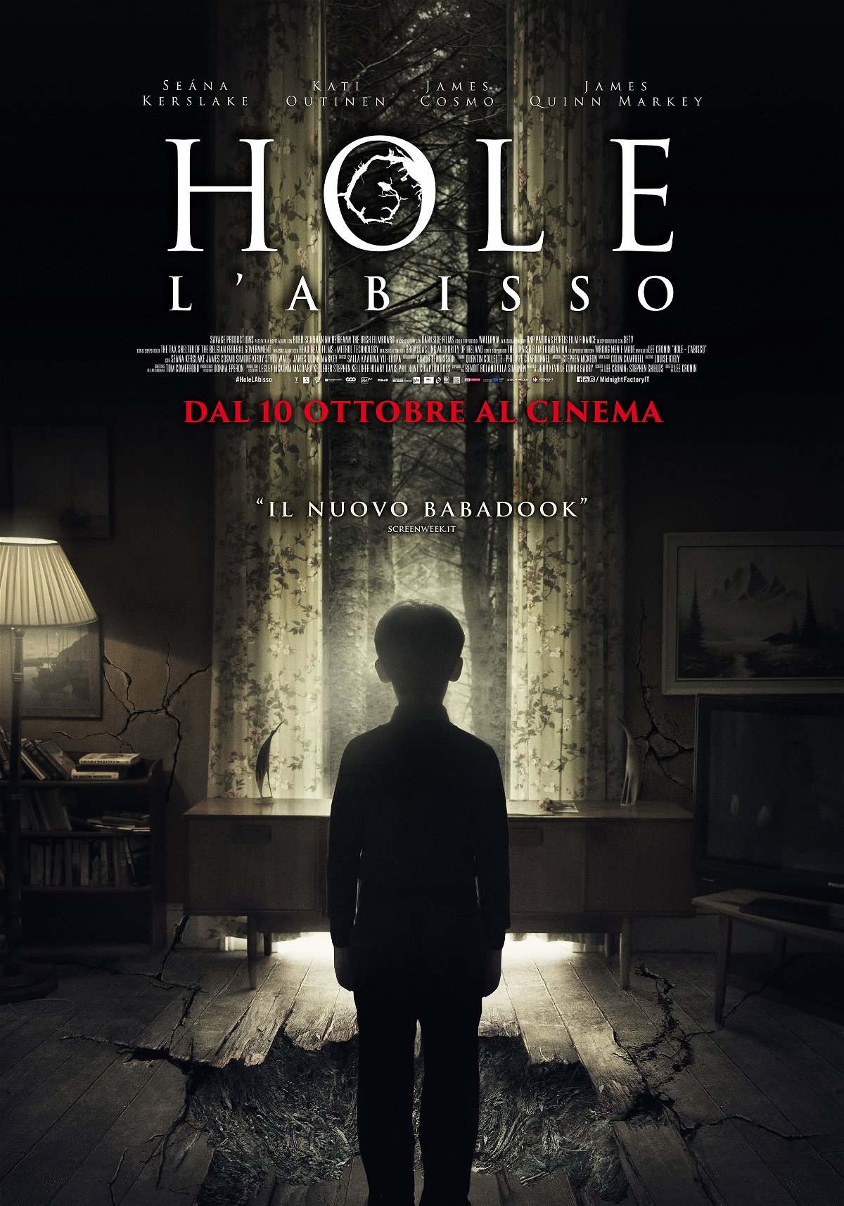 La locandina ufficiale italiana del film Hole - L'abisso