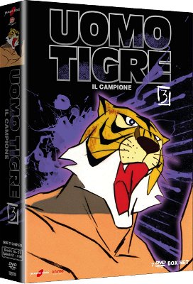 Collector's edition DVD L'Uomo Tigre volume 3 copertina