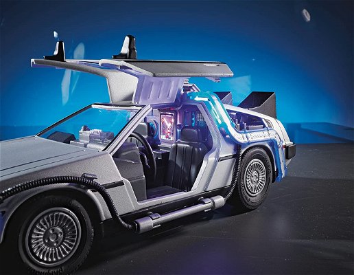 Set Playmobil DeLorean Ritorno al futuro 3