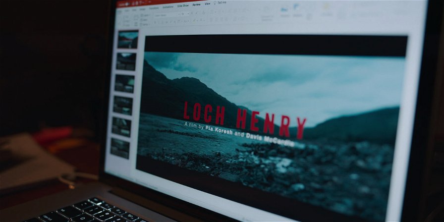 Black Mirror 6 - Un computer mostra il progetto "Loch Henry"