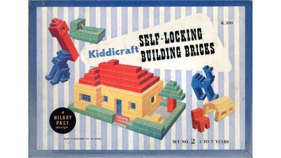 Kiddicraft K300 Self-Locking Building Bricks - Set 2