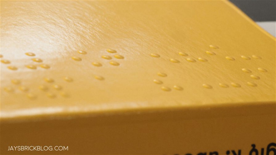 Imparare il Braille con i mattoncini LEGO