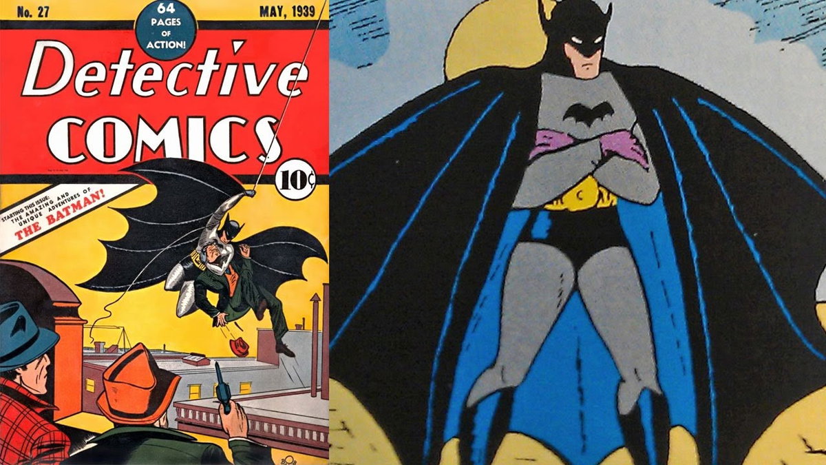 Immagine di Batman: Yoshitaka Amano omaggia la prima apparizione del cavaliere oscuro