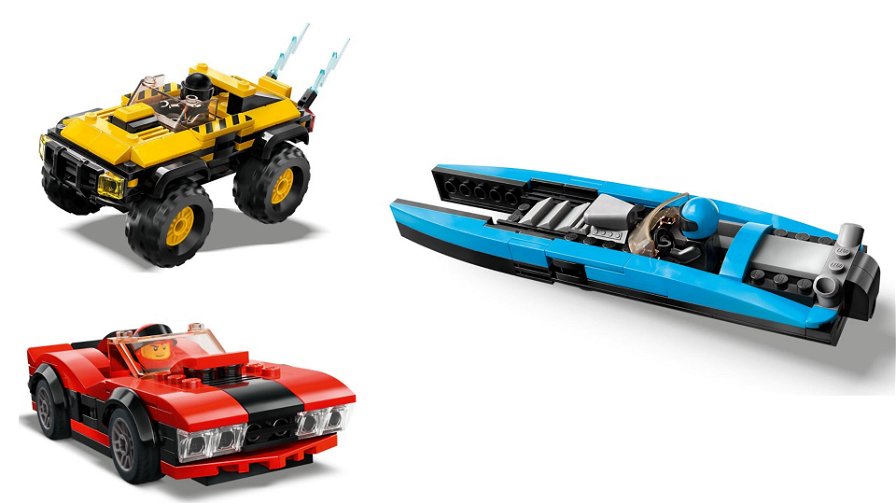 I set LEGO 2KDRIVE ci riportano ai giocattoli degli anni 80