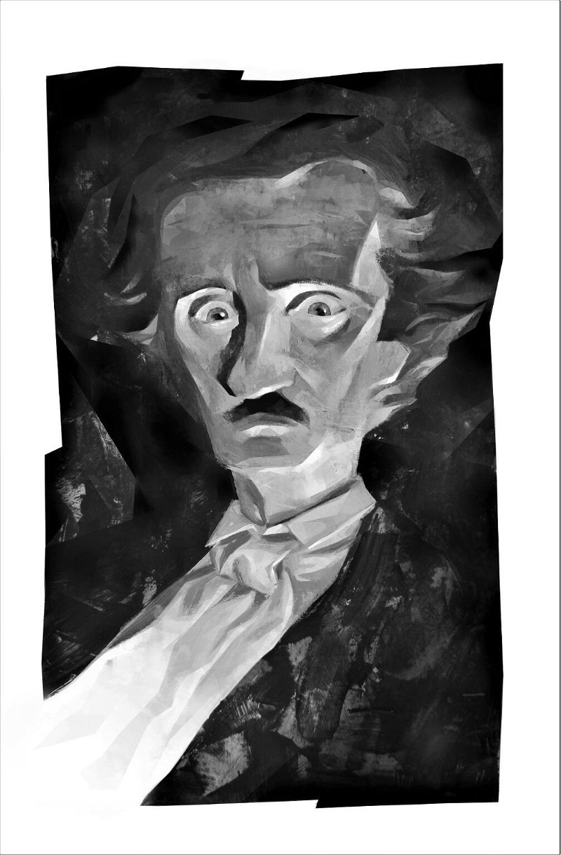 E.A.Poe, The Horror Gamebook, immagine, ritratto