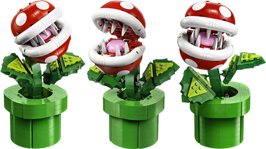 LEGO presenta a sorpresa la Pianta Piranha di Super Mario