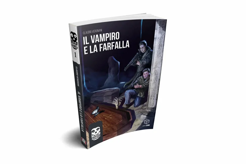 Librogame Il vampiro e la farfalla, copertina
