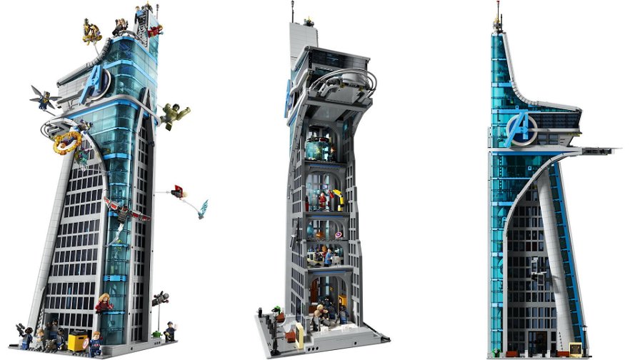 LEGO presenta la nuova Torre degli Avengers: è enorme!