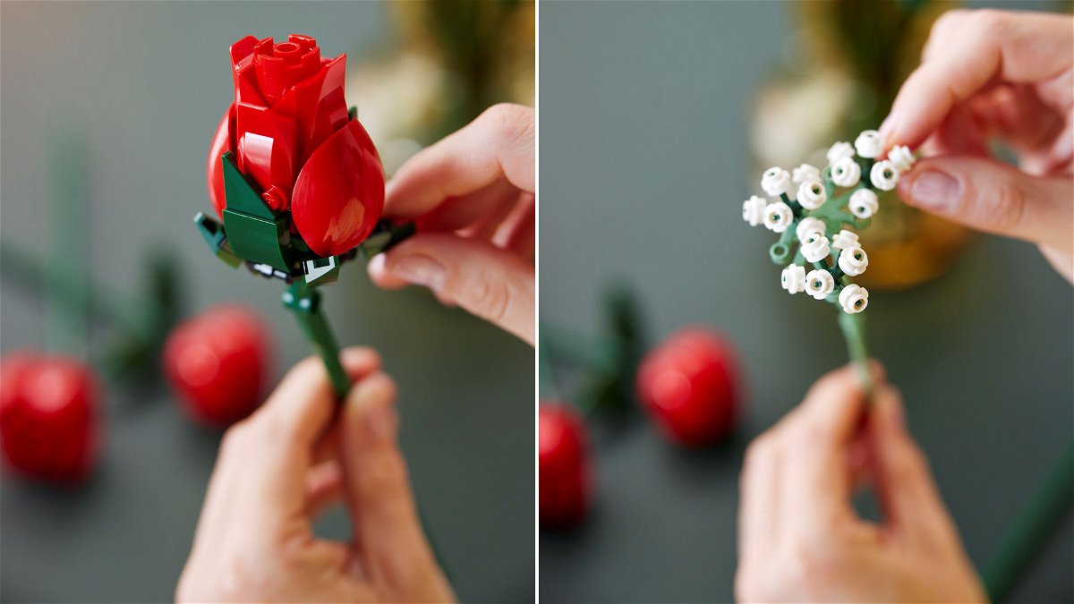 LEGO anticipa San Valentino: è in arrivo il bouquet di rose