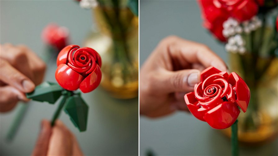 LEGO anticipa San Valentino: è in arrivo il bouquet di rose!