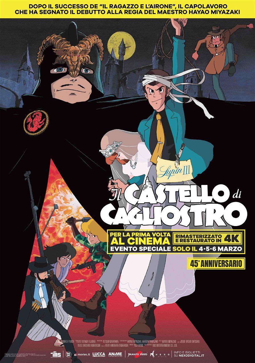 Lupin III - Il Castello di Cagliostro - Poster film