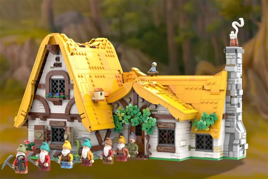 LEGO e Disney presentano la Casa di Biancaneve e i 7 nani!