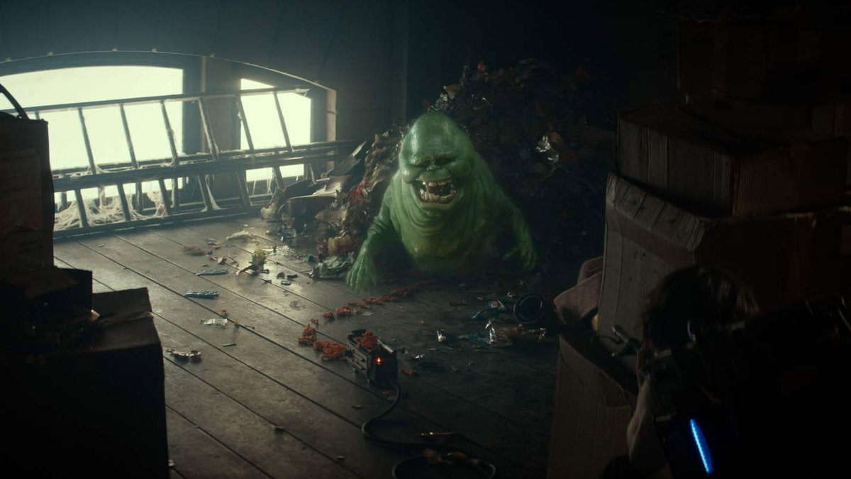 Immagine di La nuova melma di Slimer e gli altri effetti visivi si Ghostbusters: Minaccia Glaciale svelati da Adam Savage [VIDEO]