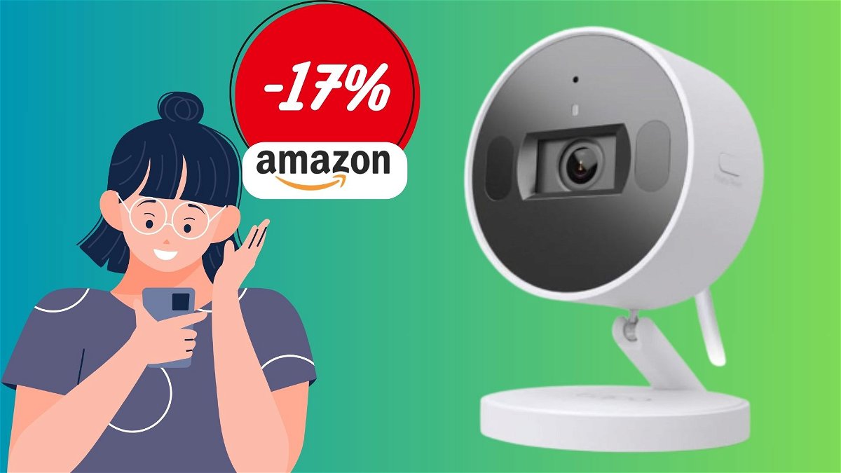 Videocamera di Sorveglianza 2K in OFFERTA A TEMPO su Amazon: SOLO 49€!