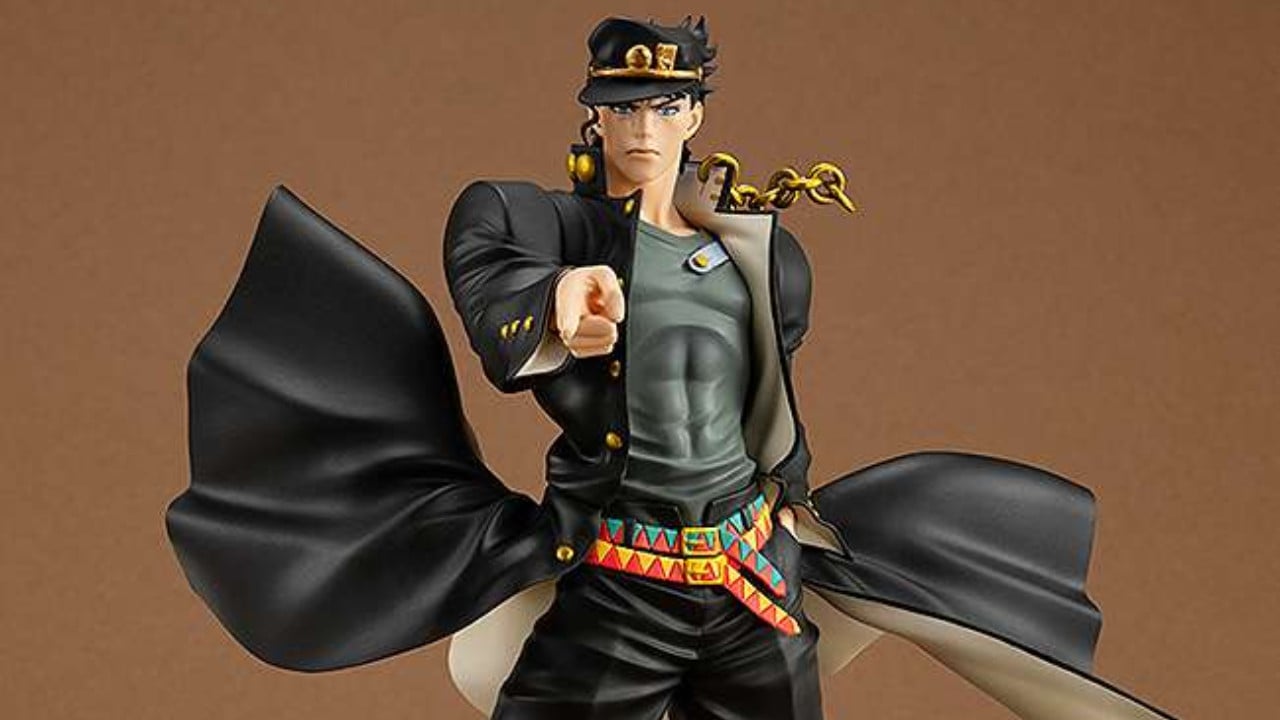 Immagine di Jotaro Kujo scatena la sua potenza nella nuova statua