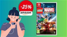 Copertina di SUPER OFFERTA su Lego Marvel Super Heroes per Nintendo Switch: SOLO 29€!