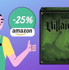 Copertina di Diventate cattivi Disney con il gioco Villainous a SOLI 44€!