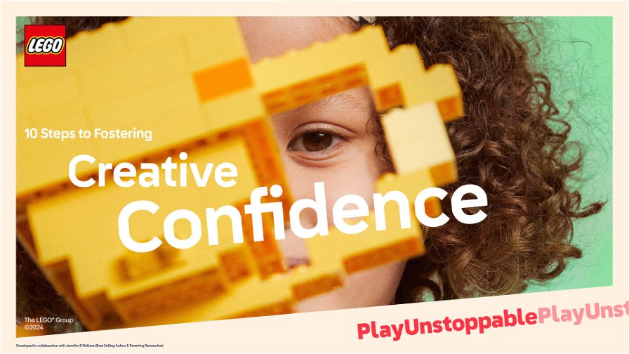 LEGO lancia la campagna "More than Perfect" per promuovere la fiducia creativa delle bambine