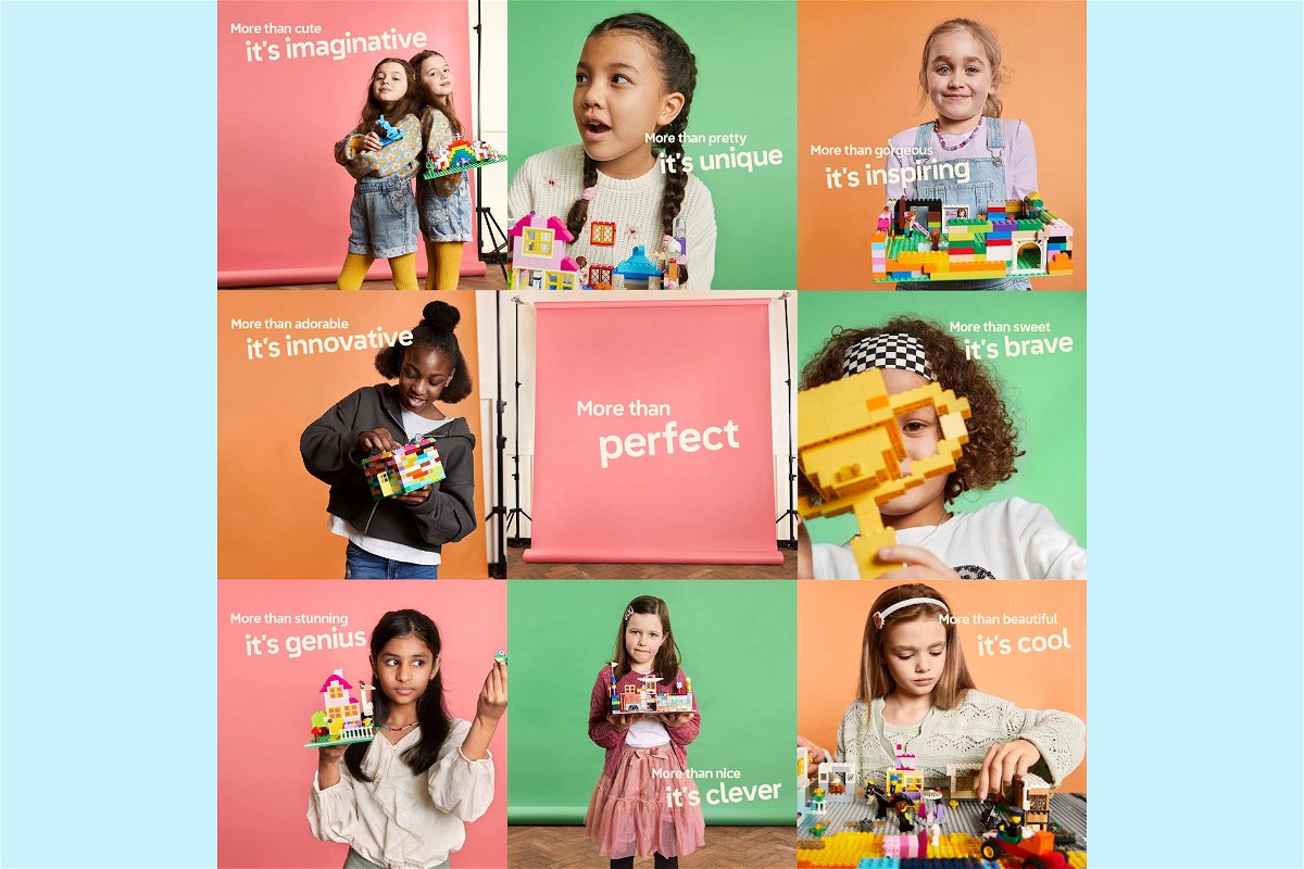LEGO lancia la campagna "More than Perfect"