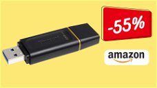 Copertina di UTILISSIMA chiavetta USB Kingston da 128GB a SOLI 8€! -55%!