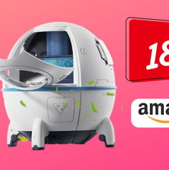 Copertina di SIMPATICO umidificatore a forma di navicella spaziale a soli 18€! SCONTO del 25%!