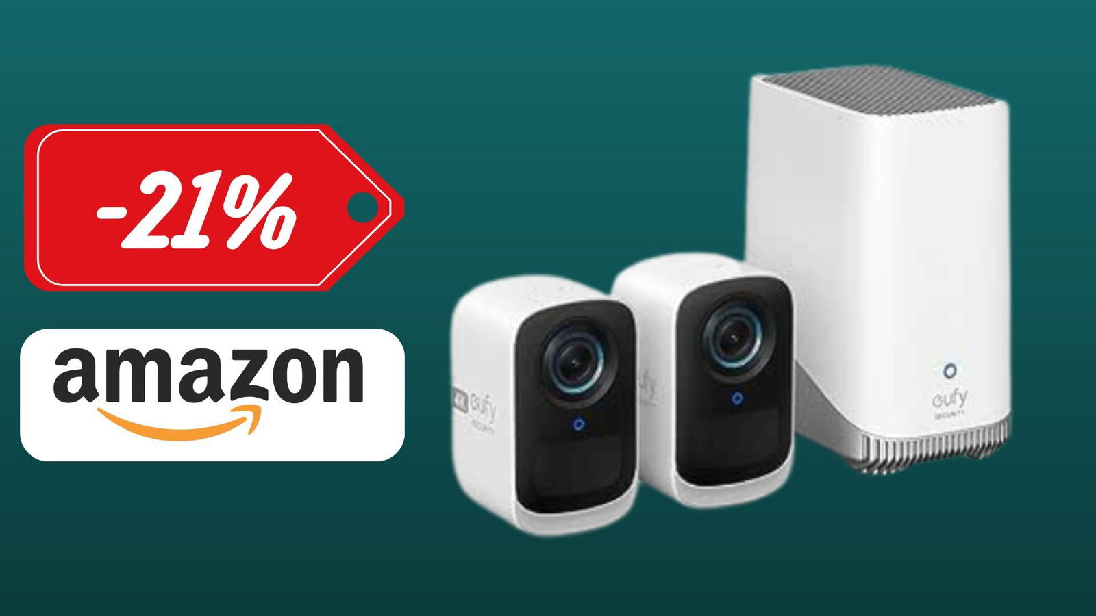 Immagine di OFFERTA a TEMPO su questo Kit di videosorveglianza Wi-Fi! 379€!