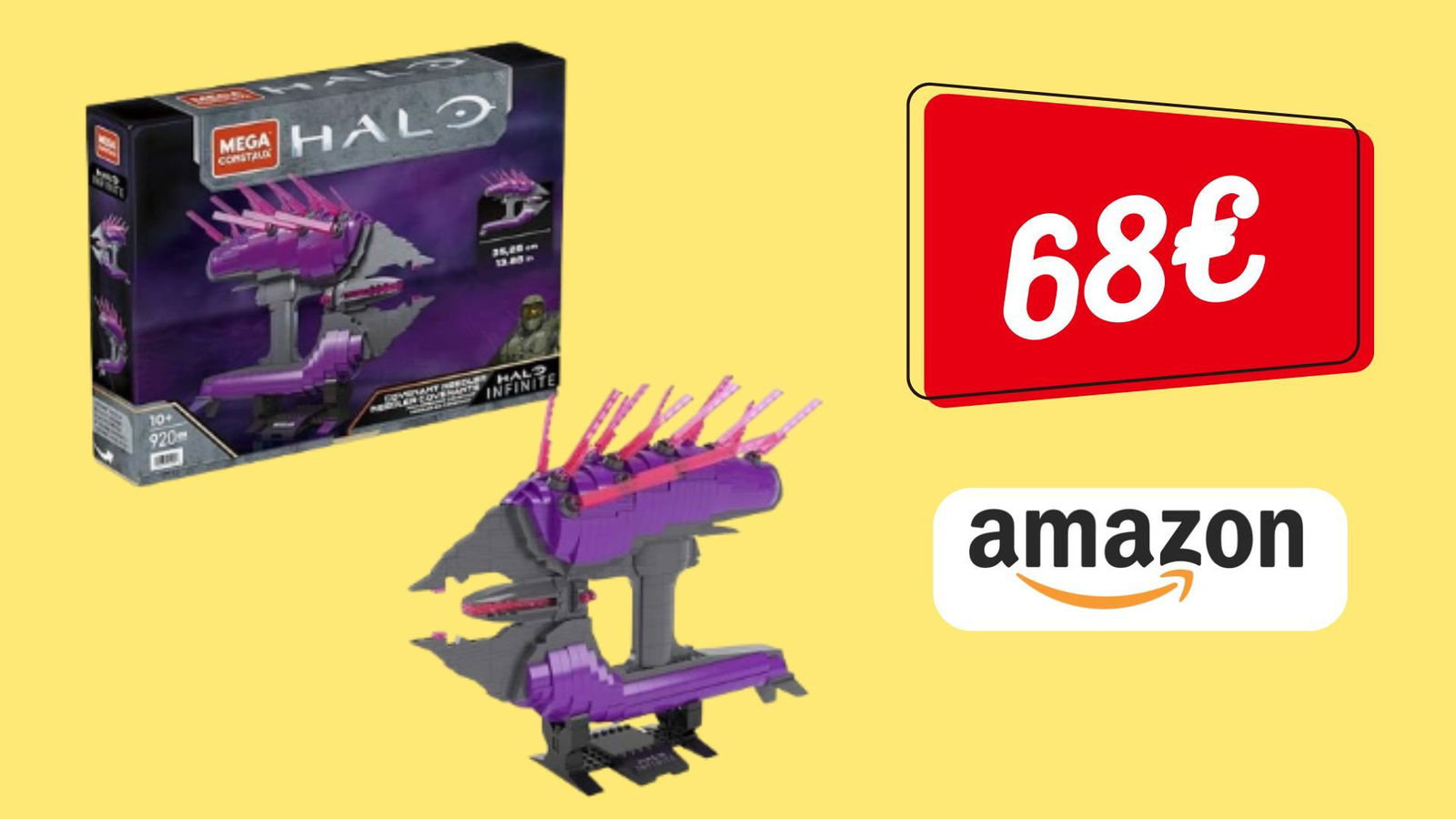 Immagine di Amate Halo? Il MEGA Construx della Needler è su Amazon!