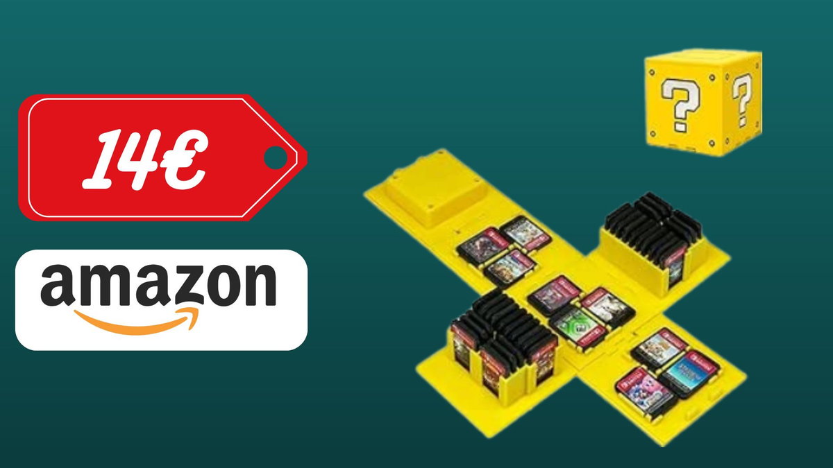 Immagine di SPLENDIDA Custodia per 41 giochi di Nintendo Switch a SOLI 14€!