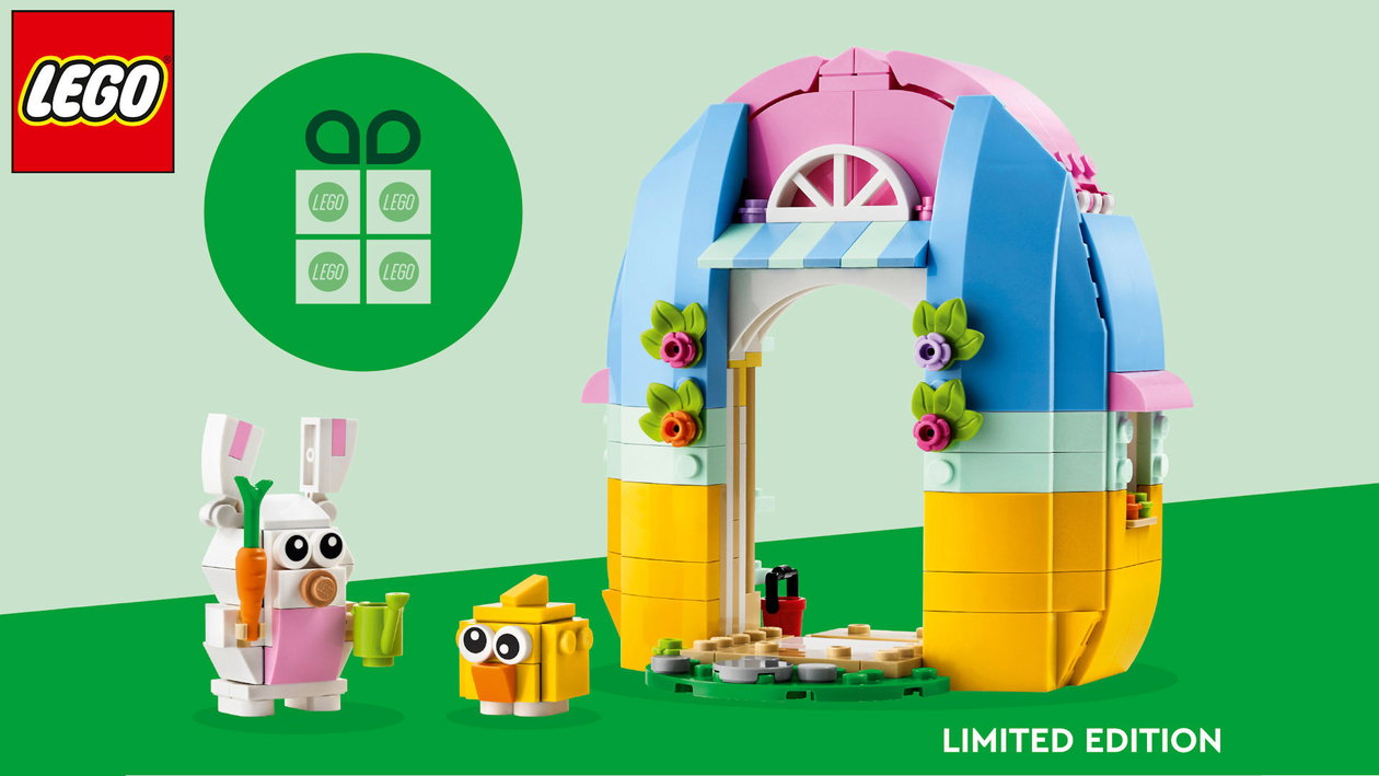 Immagine di Pasqua e LEGO: scopri le iniziative e le idee regalo per festeggiare