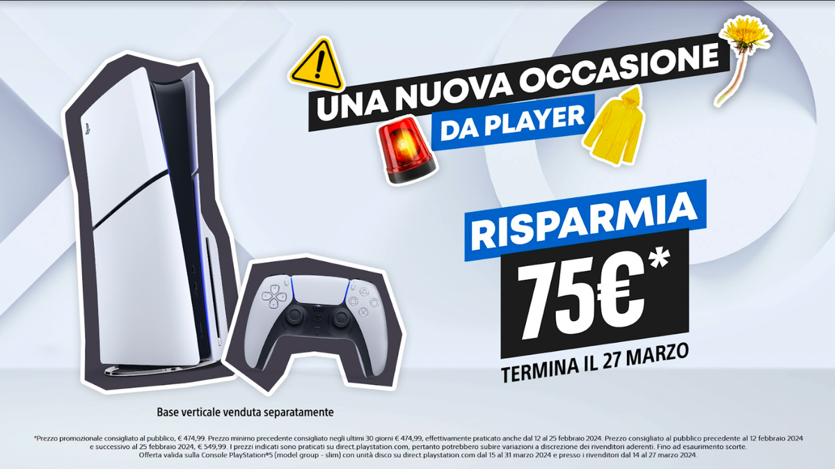 Immagine di Super SCONTO sulla nuova Playstation 5: -75€!