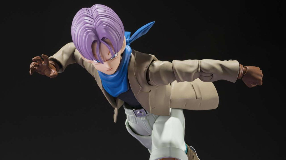 Immagine di Trunks torna alla carica con la nuova SH Figuarts di Bandai