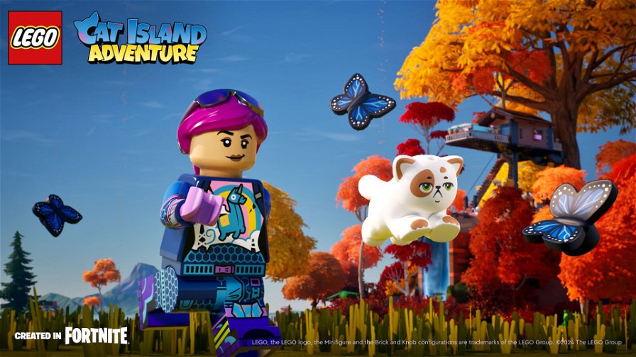 Epic Games e LEGO presentano il nuovo ambiente di sviluppo LEGO Island per Fortnite