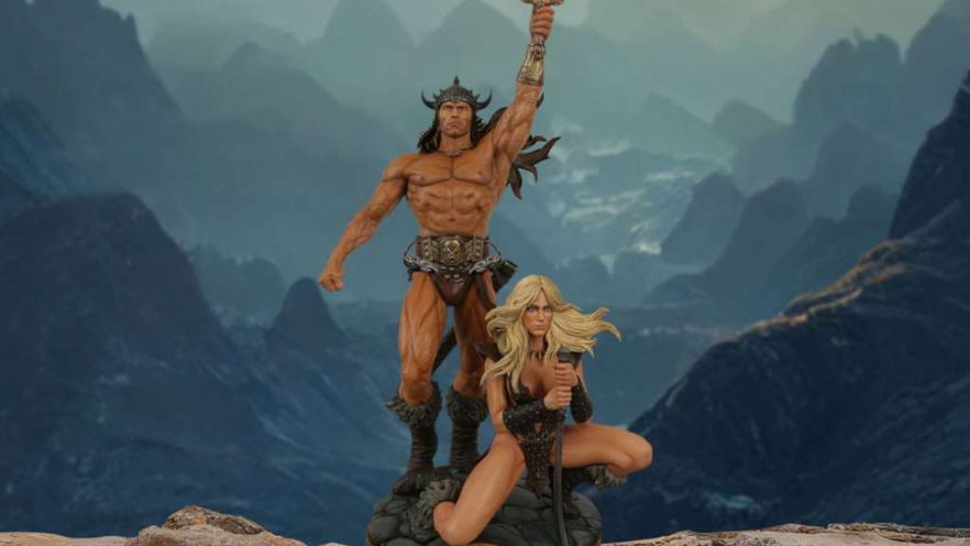 Conan, Mezco rivela l'epica statua alta ben 63 cm!