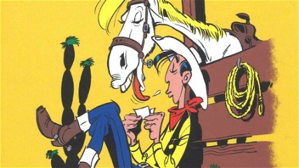 Copertina di Lucky Luke, l'iconico cowboy di Morris ritorna in una serie TV live-action