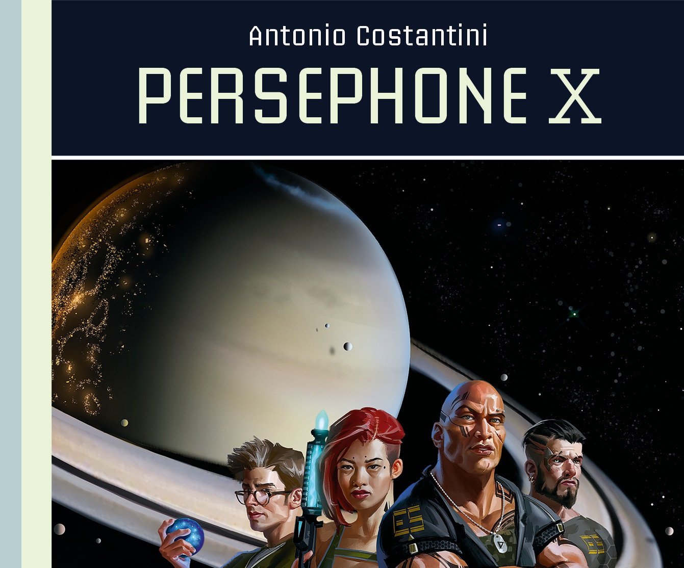 Immagine di Persephone X, una space opera formato librogame