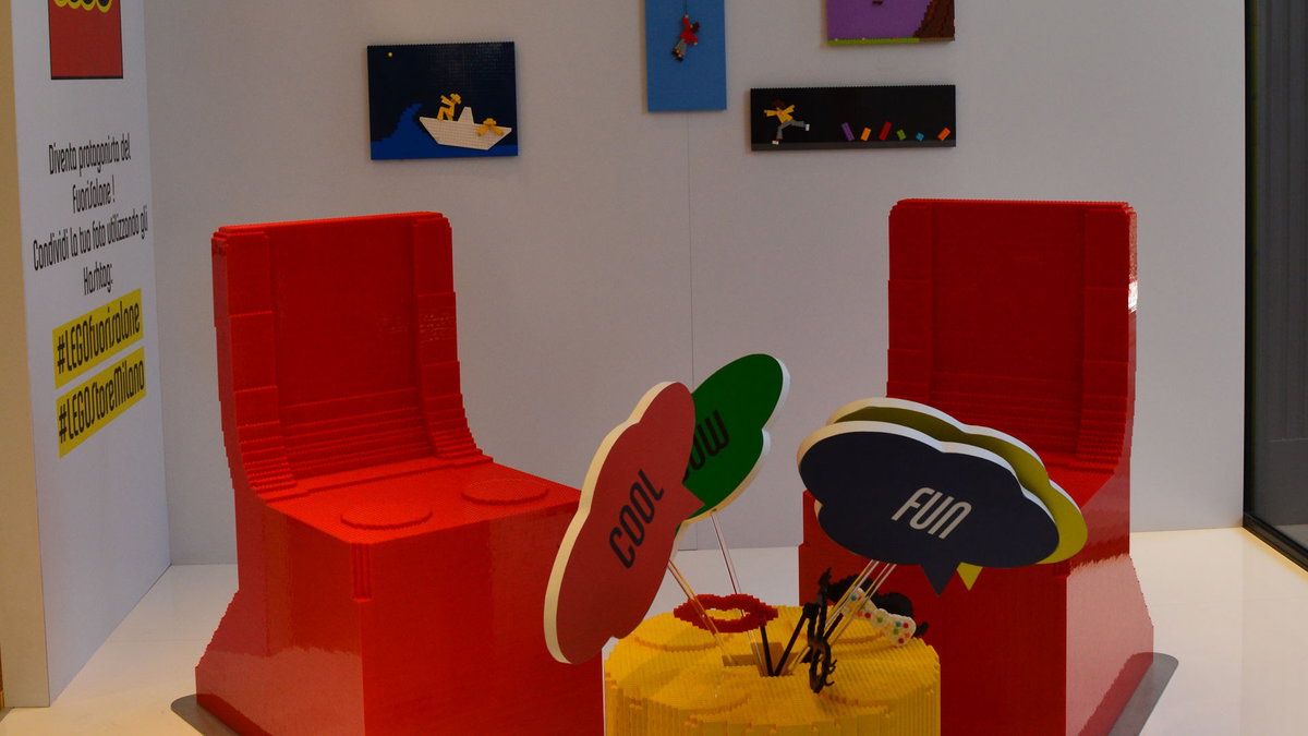 Immagine di LEGO al Fuorisalone della Milano Design Week: un successo!