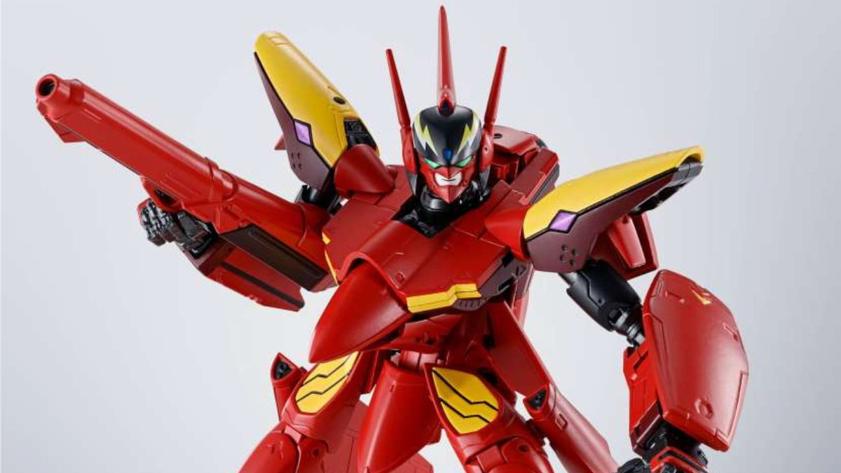 Immagine di Hi-Metal, R VF-19 Excalibur Custom Fire Valkyrie: esplosioni rock da Bandai