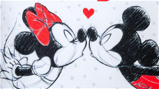 Copertina di La storia d'amore di Topolino e Minnie oltre lo schermo, la storia vera dei doppiatori Disney