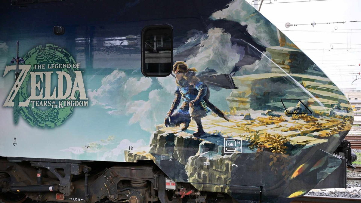 Immagine di Il treno di The Legend of Zelda: Tears of the Kingdom fa tappa a Napoli