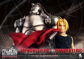 Copertina di Fullmetal Alchemist: Edward e Alphonse Elric tornano in azione grazie a Threezero