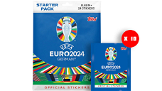 Copertina di Euro 2024: bisognerà comprare due album di figurine per avere una collezione completa