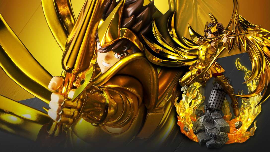 Immagine di Seiya Sagitter pronto a scoccare la sua freccia nella nuova Figuarts Zero di Bandai