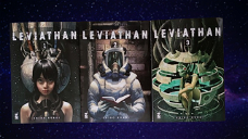 Copertina di Leviathan, recensione: uno splendido thriller tra drammi spaziali e follia umana