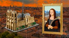 Copertina di LEGO celebra Parigi con i set della Mona Lisa e di Notre-Dame