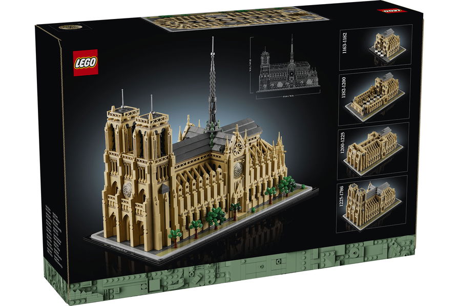 LEGO celebra Parigi con i set di Notre-Dame e della Mona Lisa