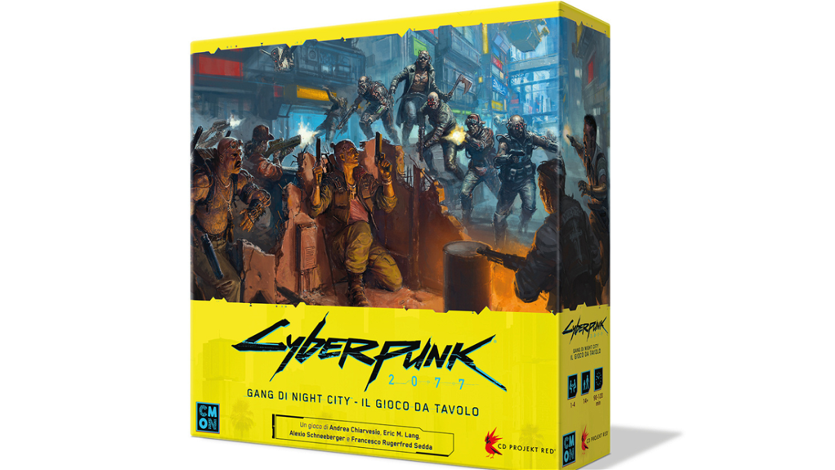 Cyberpunk 2077: Gang di Night City - Il gioco da tavolo arriva in Italia