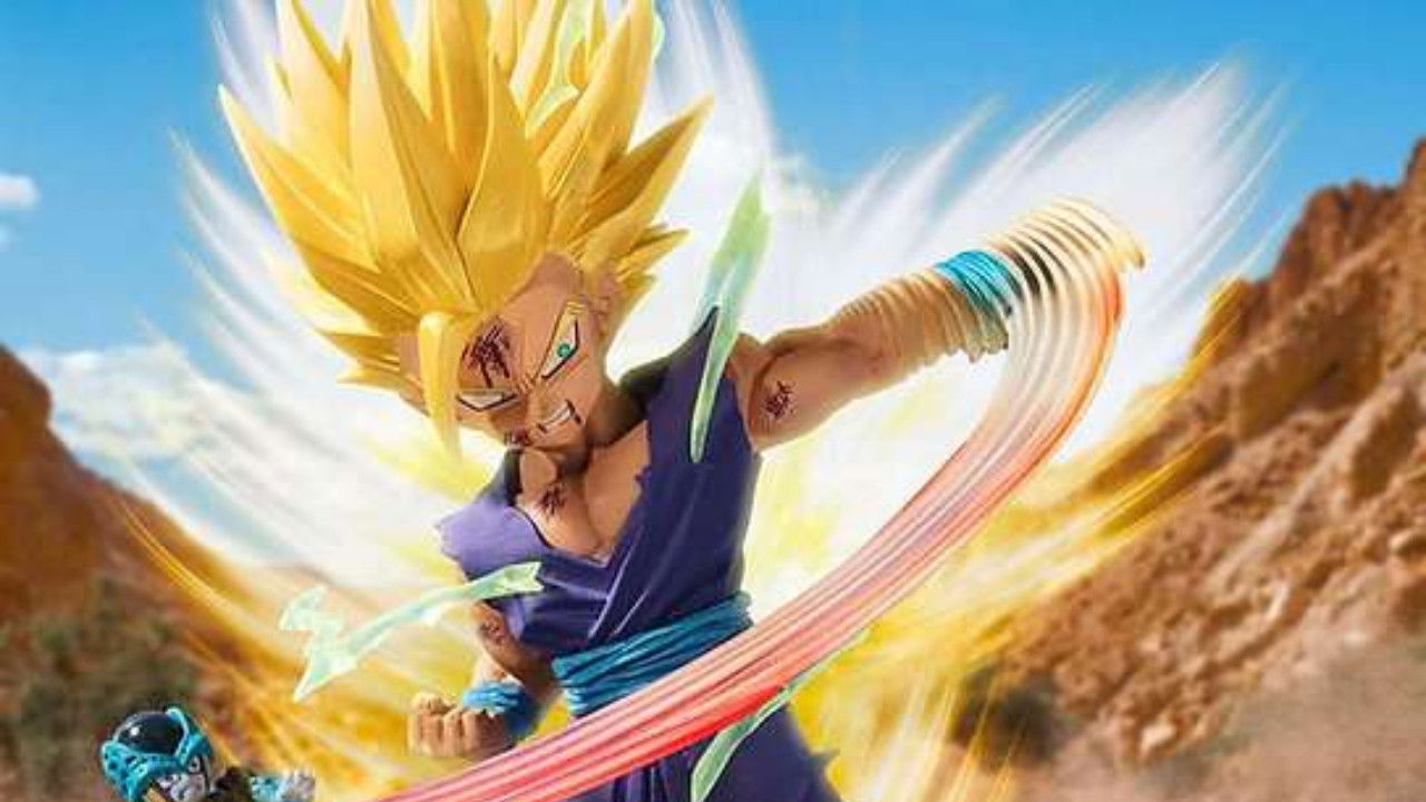 Immagine di Gohan Super Saiyan 2, in tutta la sua furia nella nuova Figuarts Zero