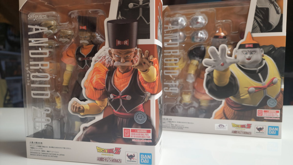 Immagine di Android 19 e 20 SH Figuarts, recensione: due figure iconiche di Dragon Ball Z