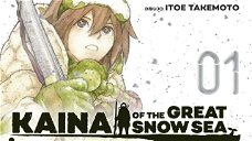 Copertina di Kaina of the Great Snow Sea, il manga si concluderà a breve